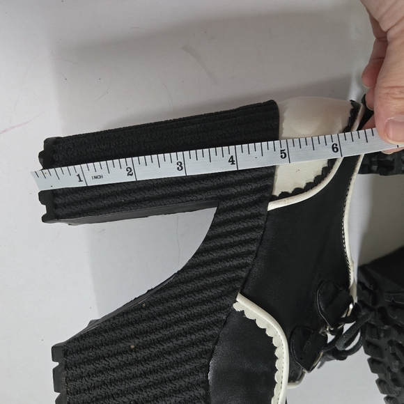 Sugar Baby laly black platform heels kawaii cosplay dolls kill sz 6 - Picture 6 of 9